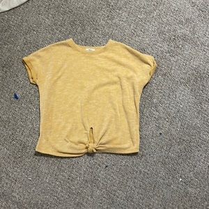 Yellow shirt